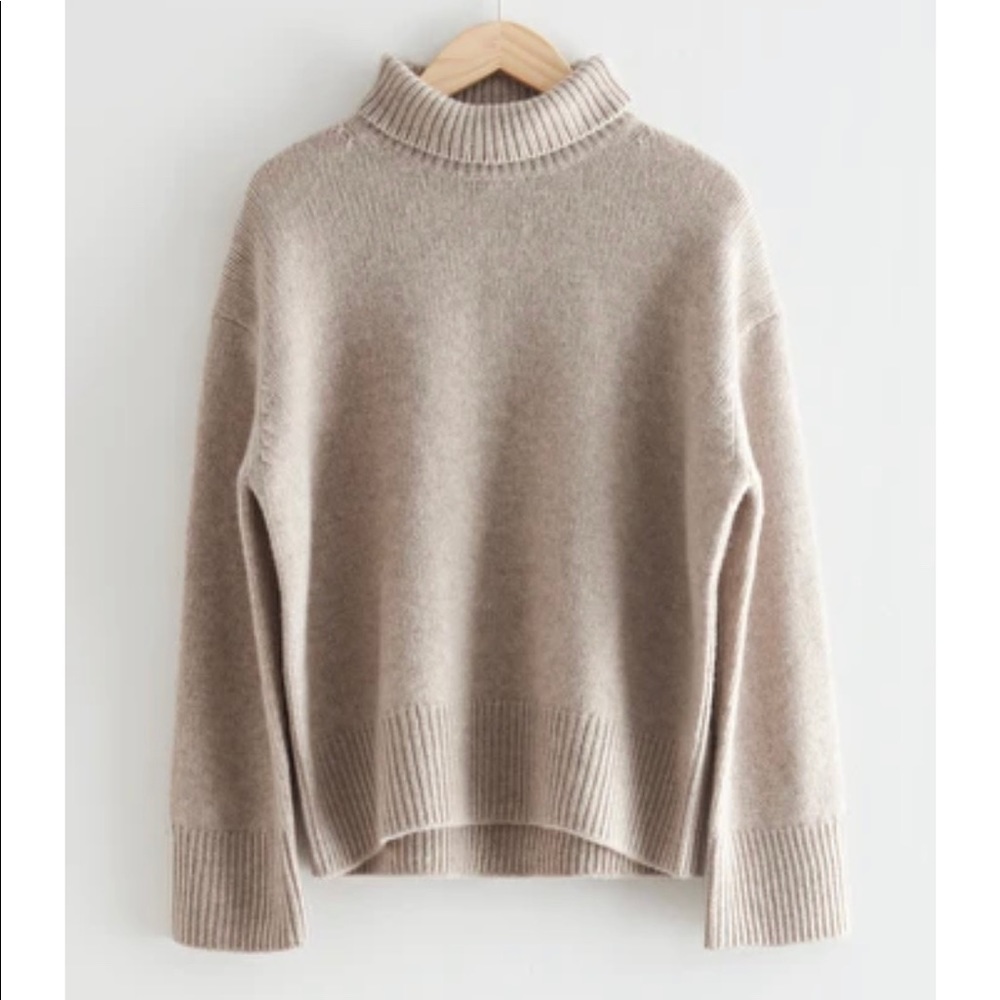 Turtleneck Knit Jumper & Other Stories